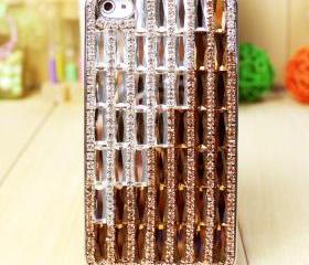 Luxurious iphone 5 case, crystal swarovski type iphone 5 case