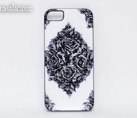 Custom printed iphone 4 case, iphone 5 case, printed phone case, iphone case, handmade, vintage, pretty, 